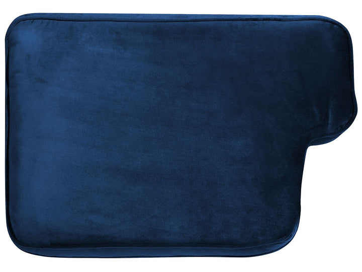 Lokka 2 Seater Velvet Sofa Navy Blue