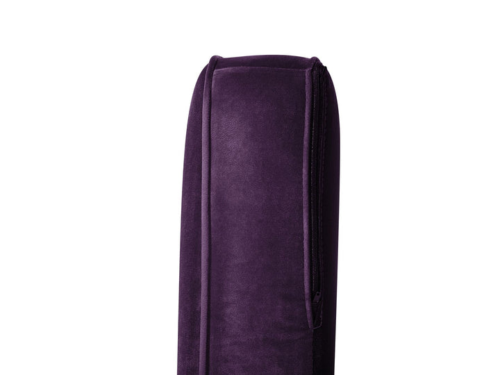 Lokka 2 Seater Velvet Sofa Purple