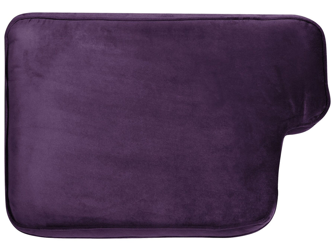 Lokka 2 Seater Velvet Sofa Purple