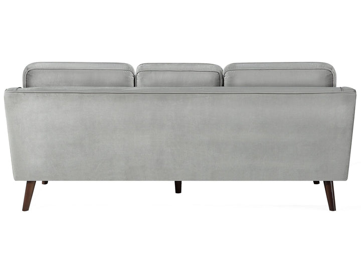 Lokka 3 Seater Fabric Sofa Light Grey