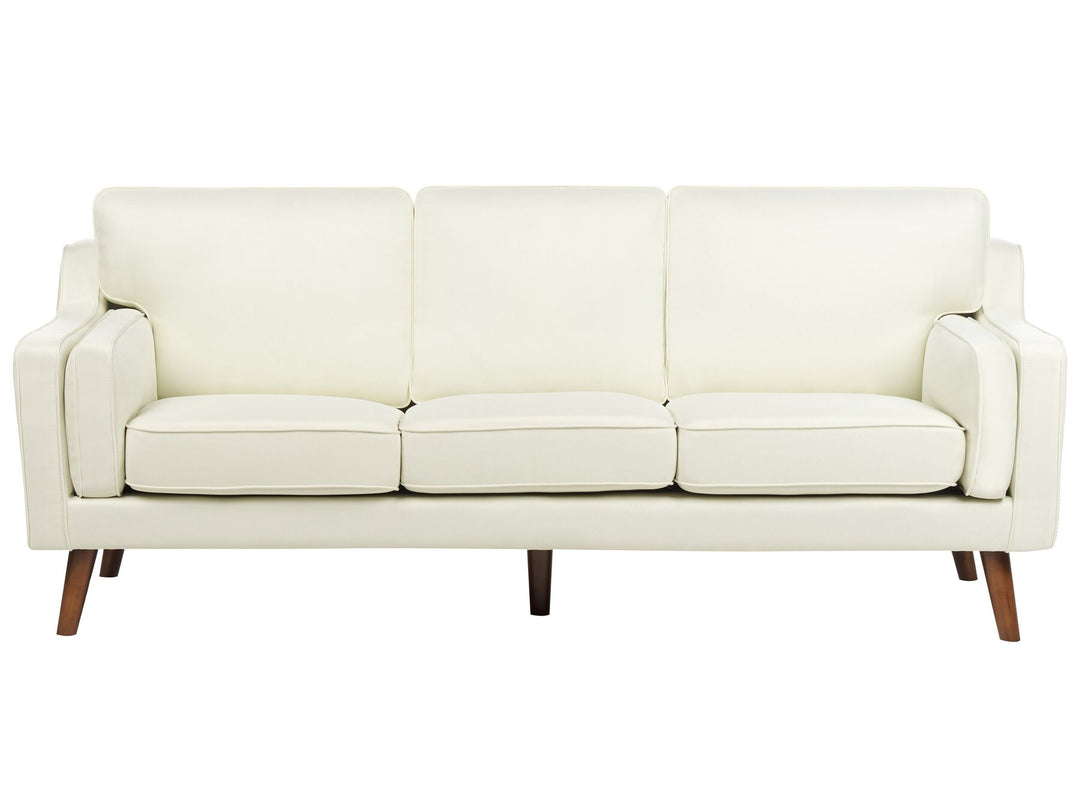 Lokka 3 Seater Fabric Sofa Off-White