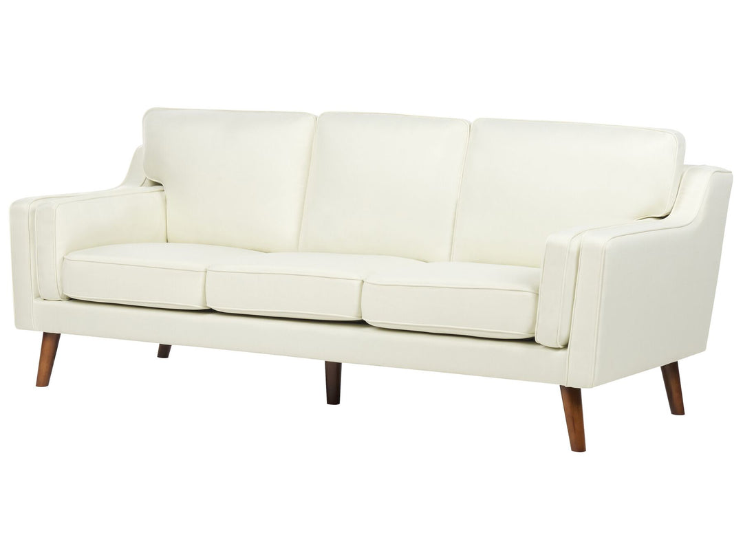 Lokka 3 Seater Fabric Sofa Off-White