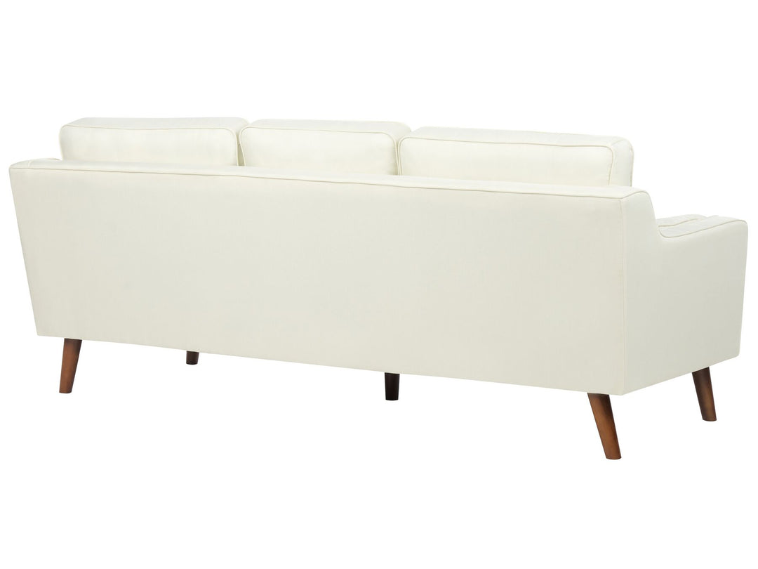 Lokka 3 Seater Fabric Sofa Off-White