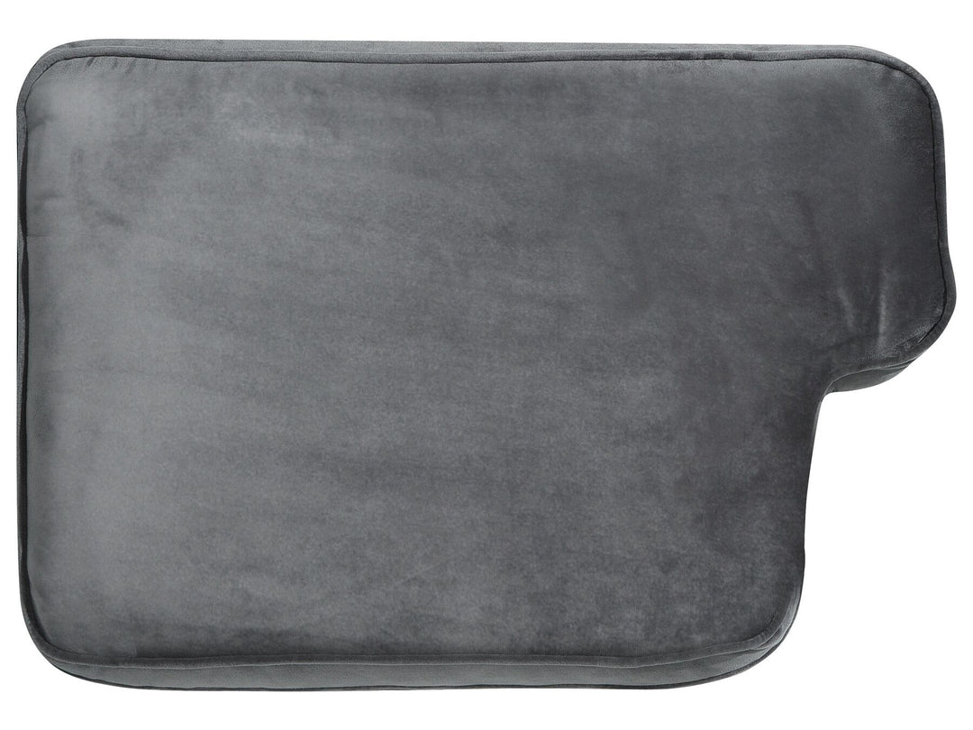 Lokka 3 Seater Velvet Sofa Grey