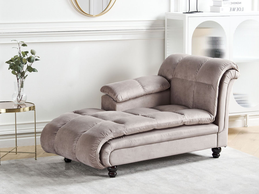 Lormont Right Hand Chaise Lounge Taupe