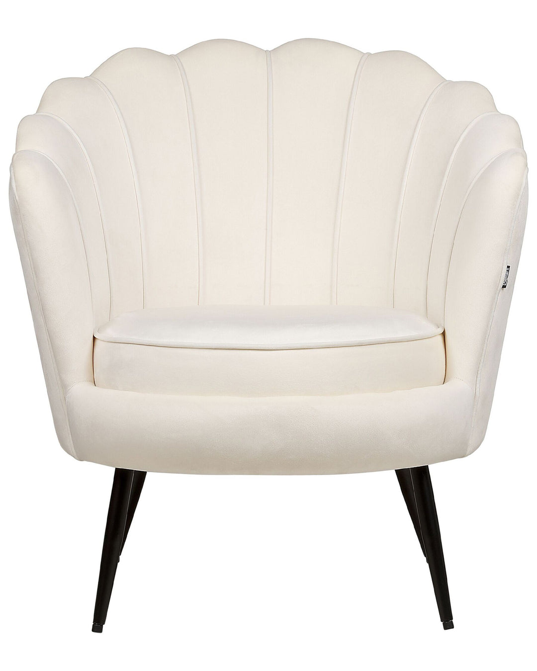 Lovikka Armchair Velvet Off-White