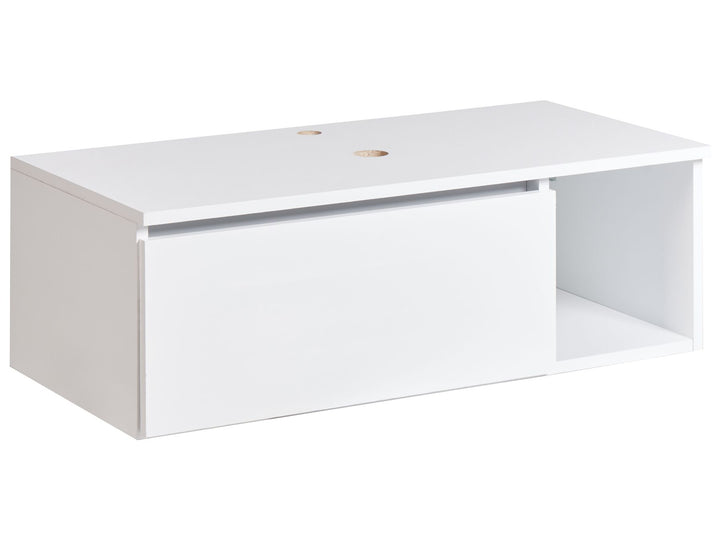 Wall Mounted Washbasin Cabinet 80 cm White Rupanco