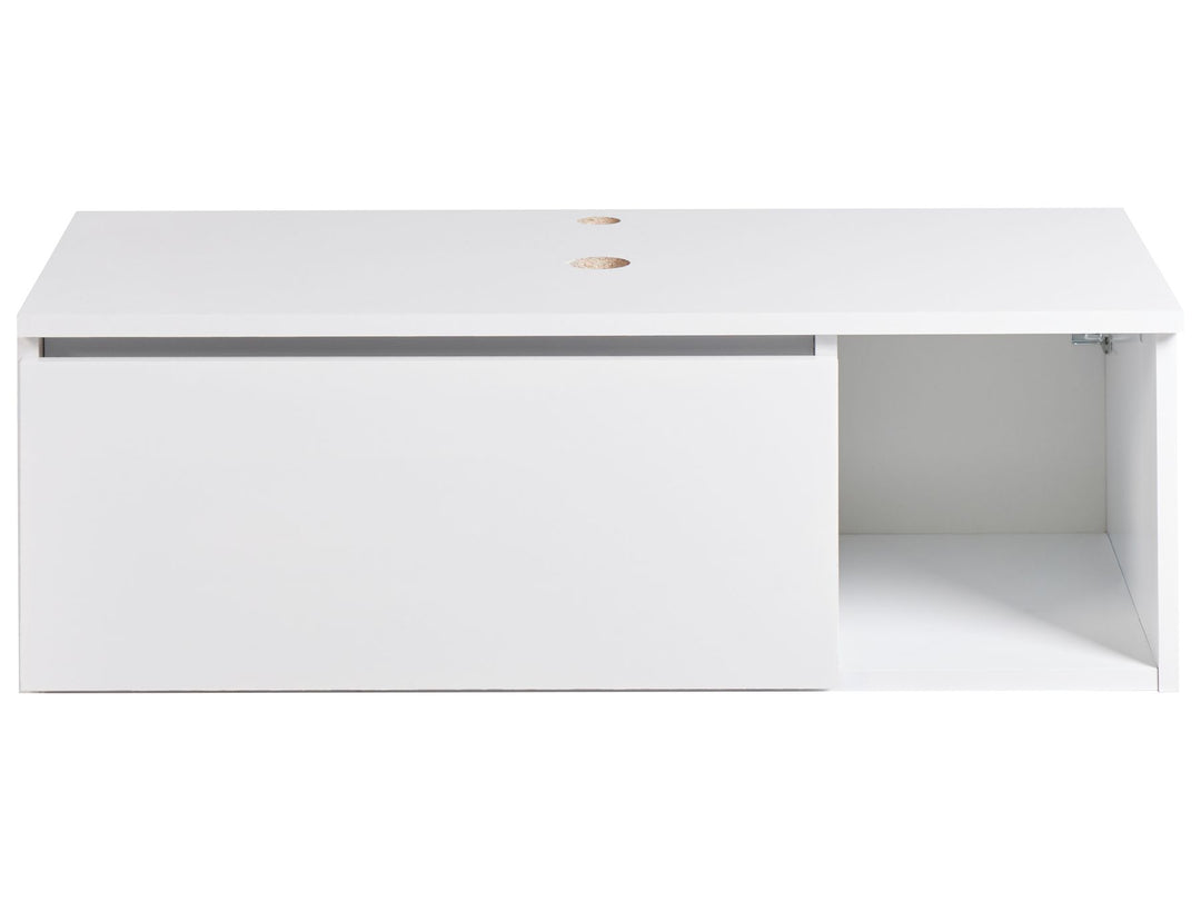 Wall Mounted Washbasin Cabinet 80 cm White Rupanco