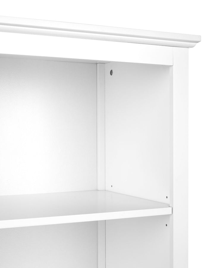 Frihart Display Cabinet with Glass Doors White