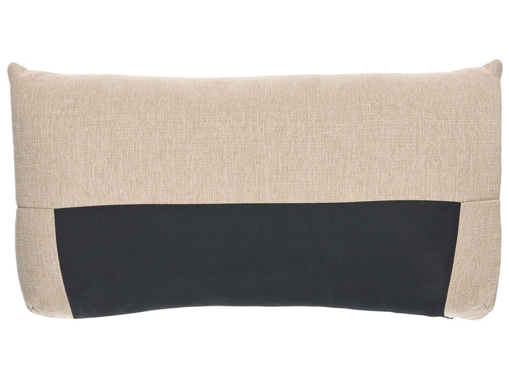 Luvos 3 Seater Fabric Sofa Light Beige