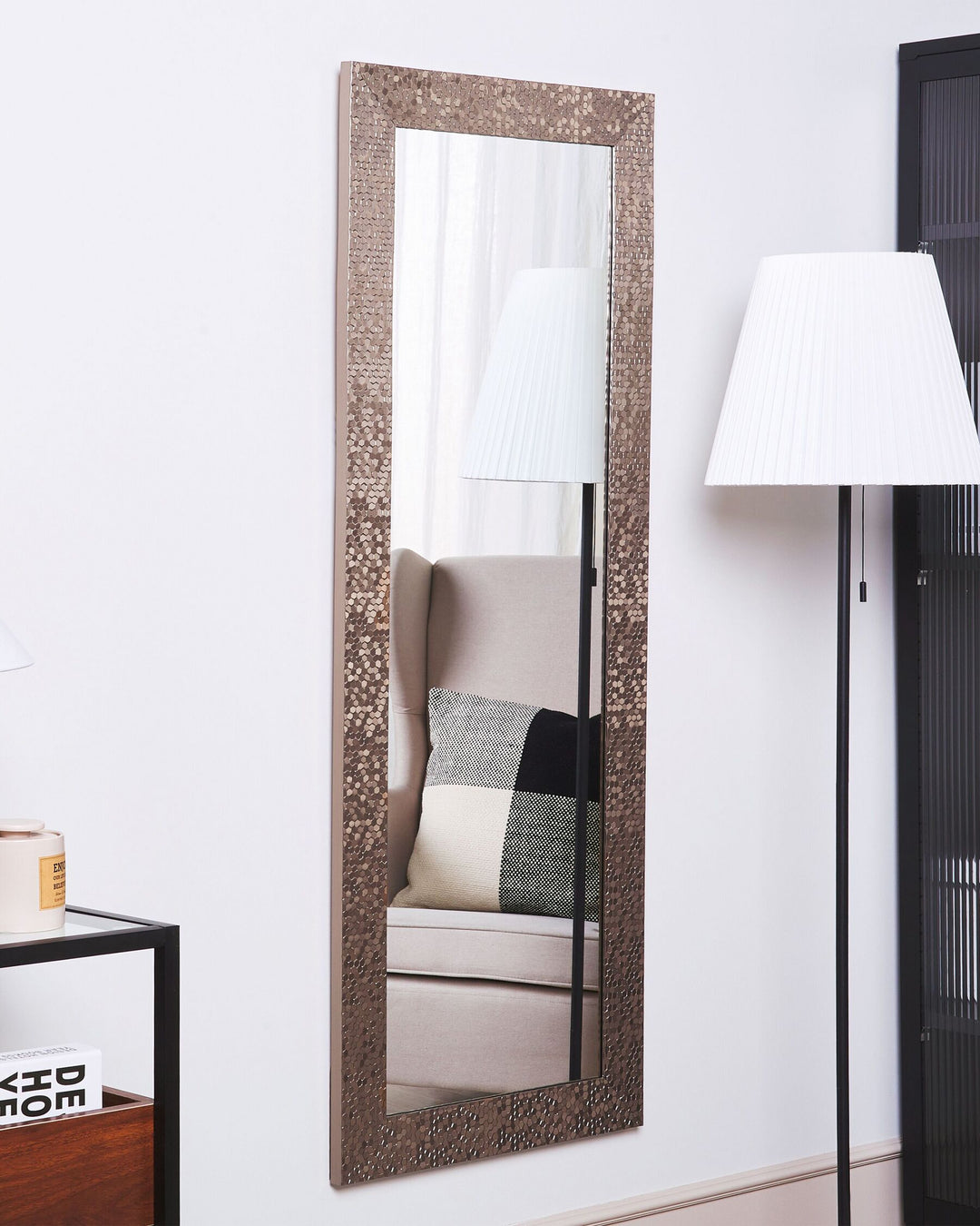 Marans Wall Mirror Brown
