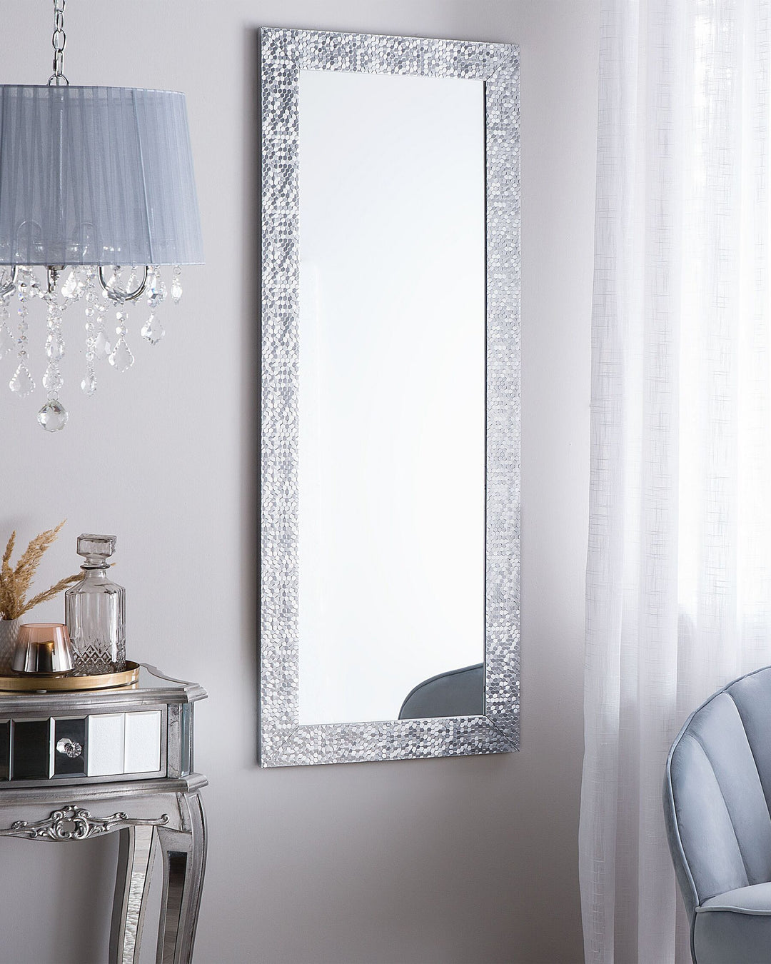 Marans Wall Mirror Silver