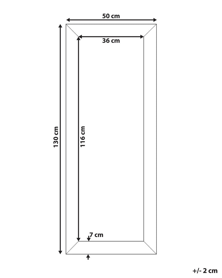 Marans Wall Mirror Silver
