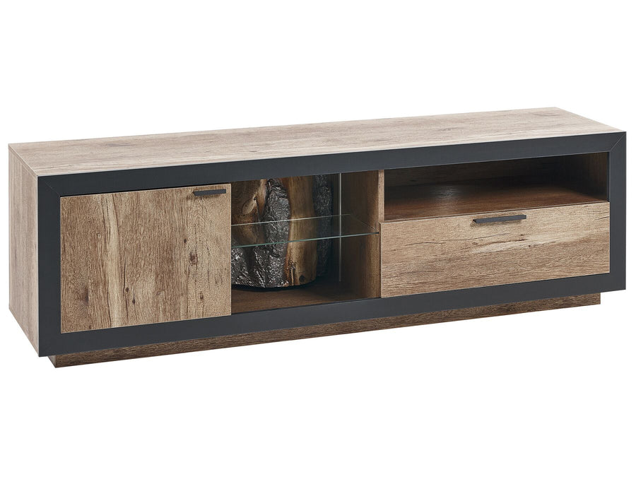 TV Stand Brown/ Black JERRED