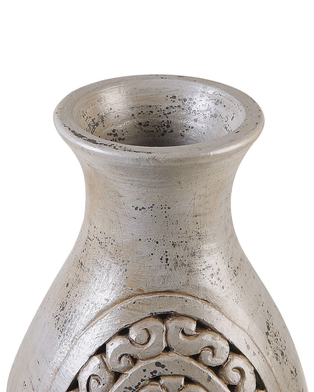Megara Decorative Vase Ceramic 51 cm Grey