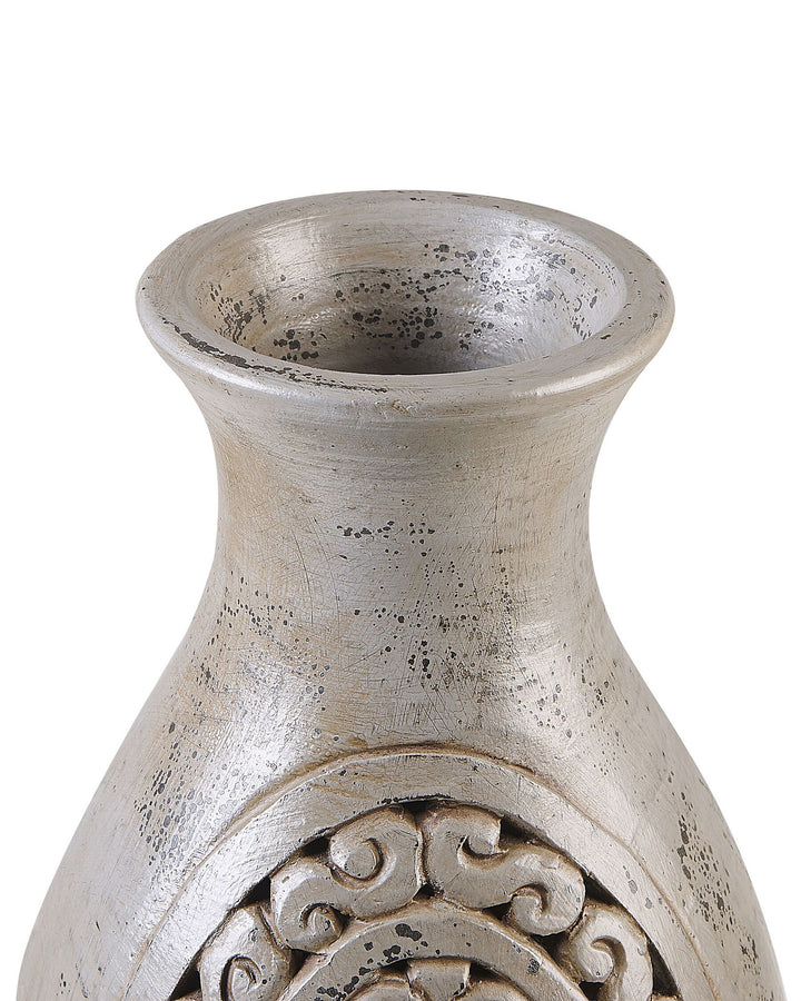 Megara Decorative Vase Ceramic 51 cm Grey