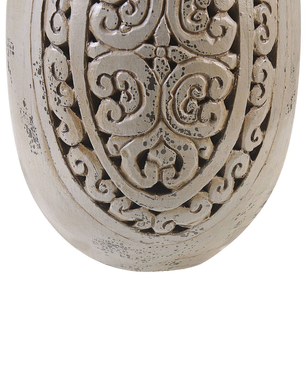 Megara Decorative Vase Ceramic 51 cm Grey