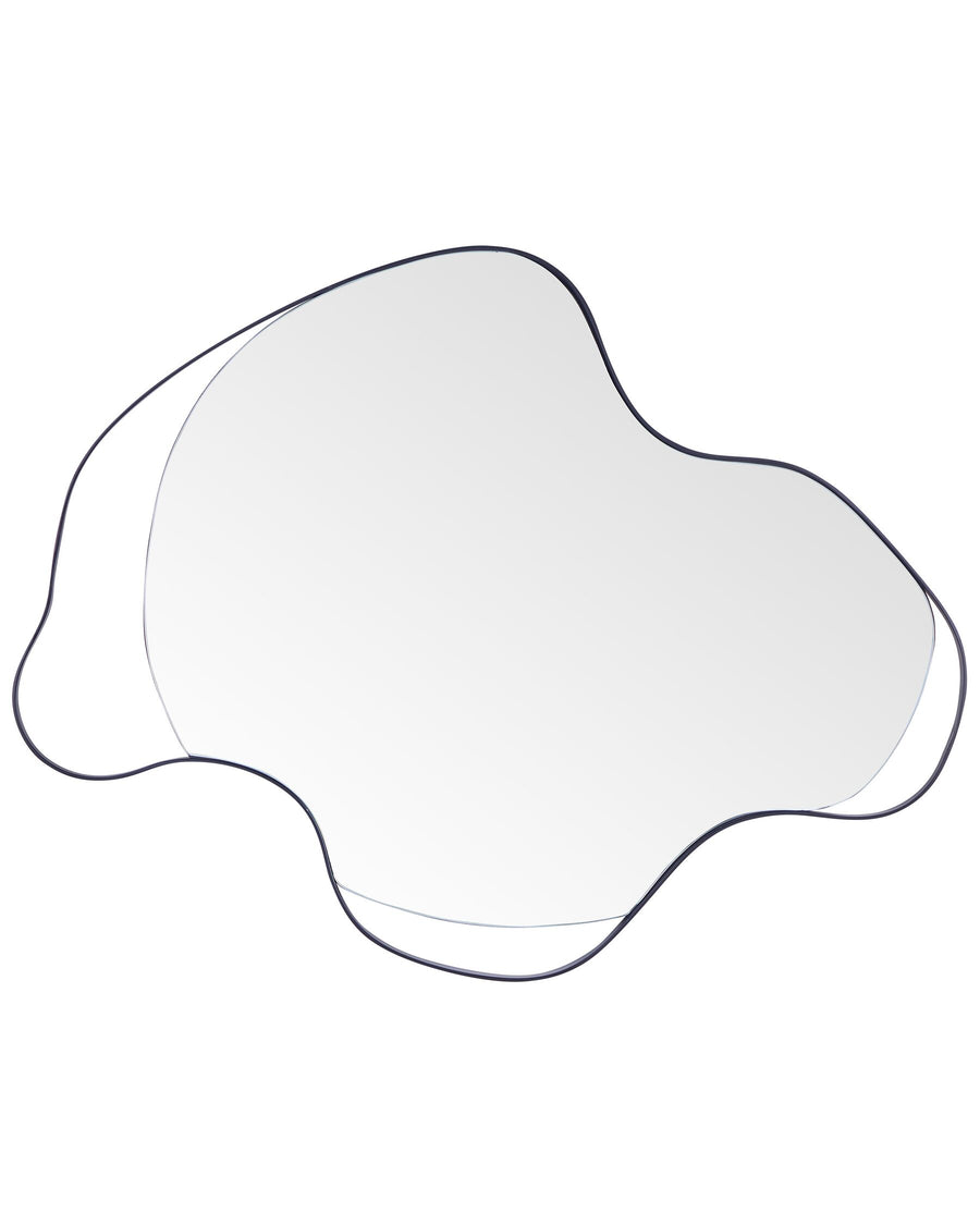 Melun Wall Mirror Metal Black