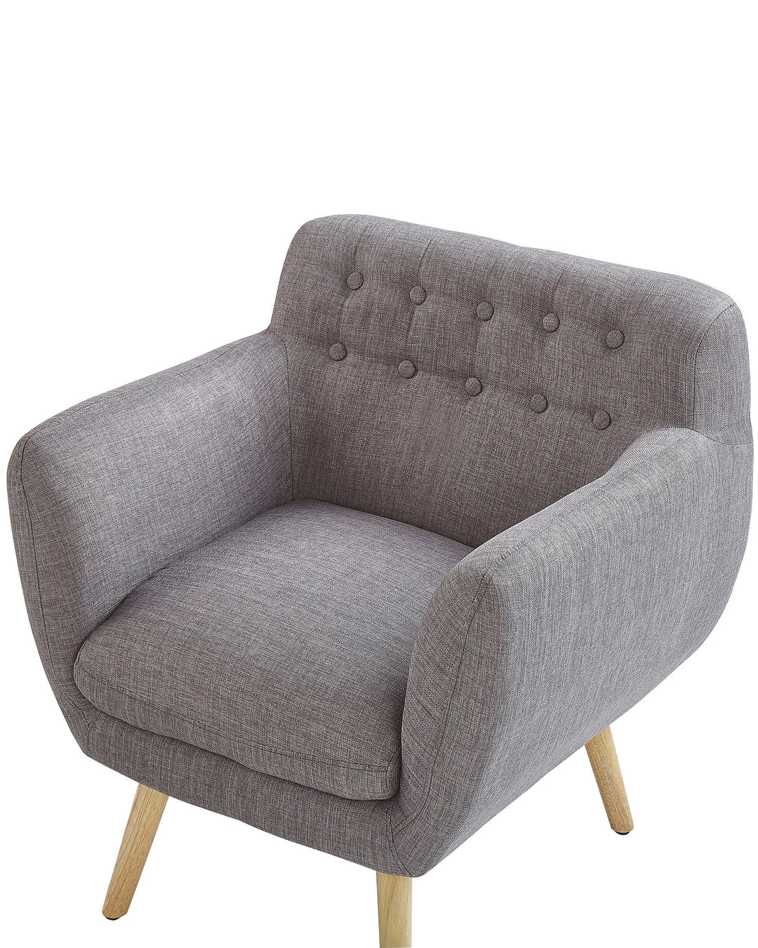 Melby Armchair Fabric Light Grey