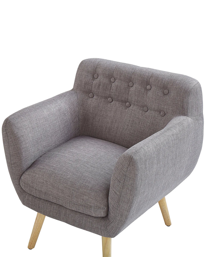 Melby Armchair Fabric Light Grey