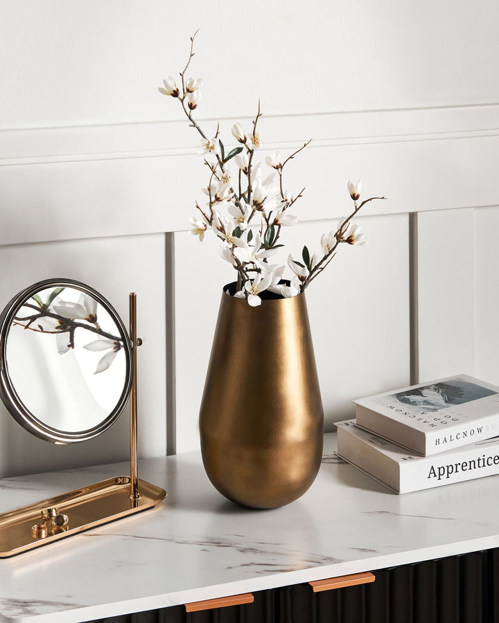 Katchal Flower Vase 28 cm Gold