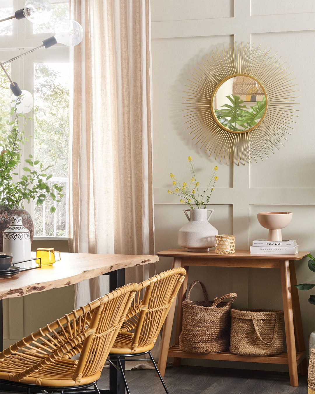 Cilly Wall Mirror Metal Gold
