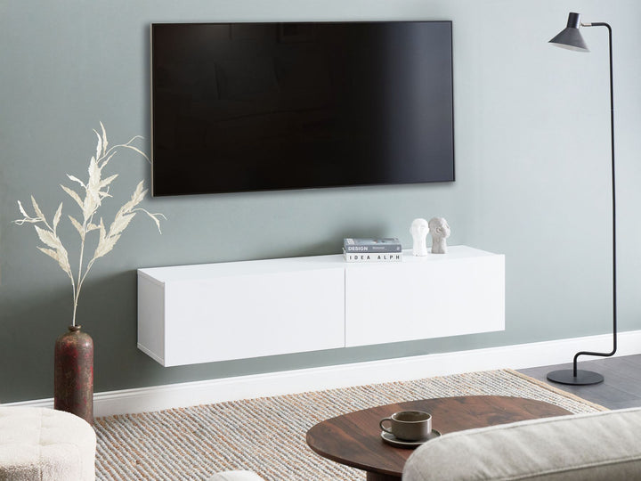 Wall Mounted TV Stand GLADSTONE White