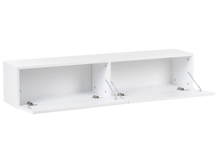 Wall Mounted TV Stand White Antoni