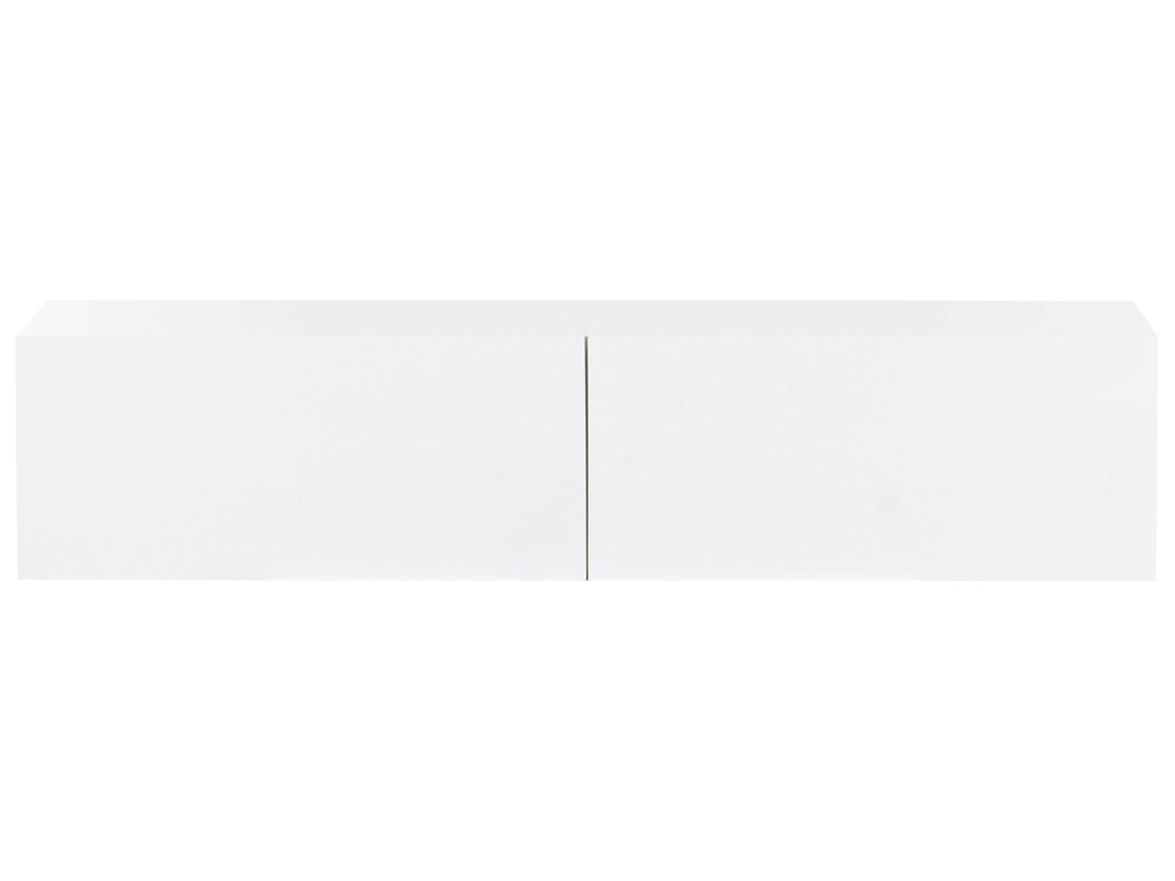 Wall Mounted TV Stand White Antoni