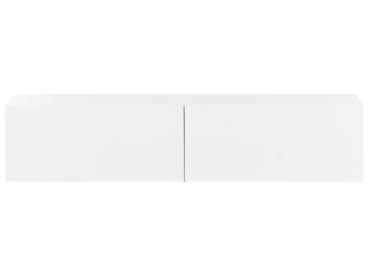 Wall Mounted TV Stand White Antoni