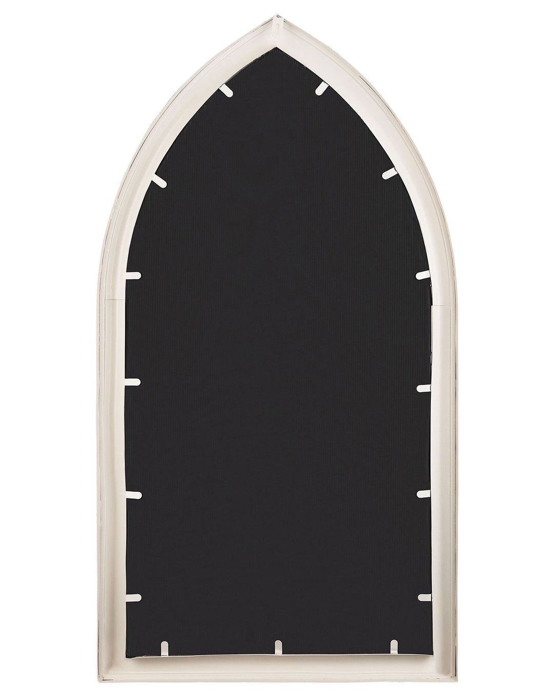 Trelly Wall Mirror Metal White