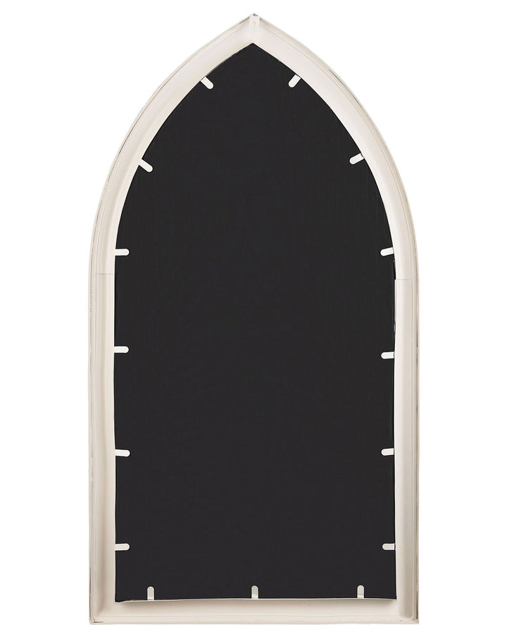 Trelly Wall Mirror Metal White