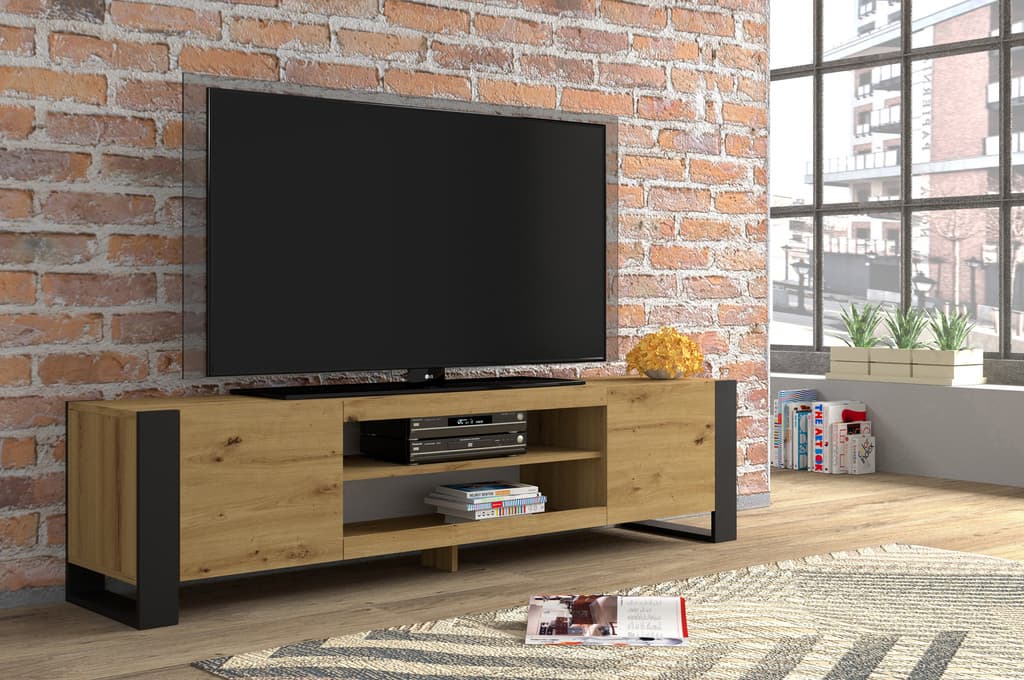 Mondi TV Cabinet 188cm Oak Artisan 