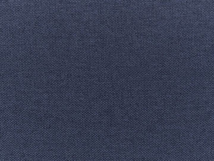 Malmos 2 Seater Faux Linen Sofa Dark Blue