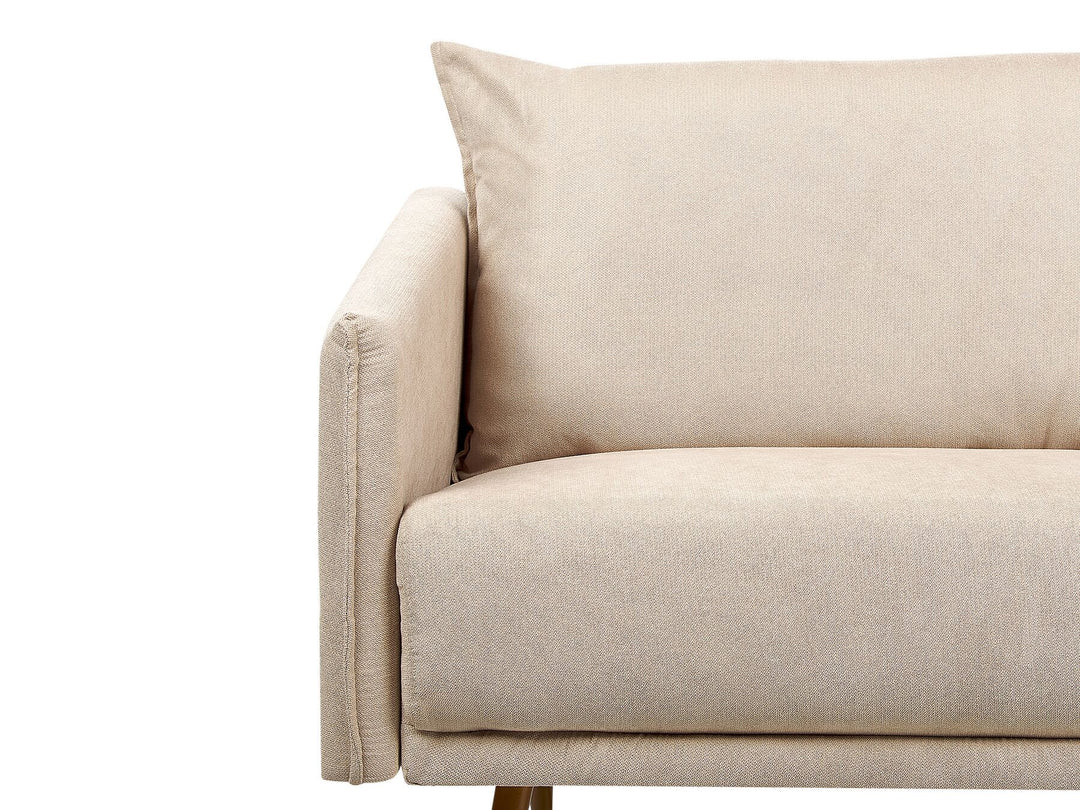 Maura 2 Seater Velvet Sofa Beige