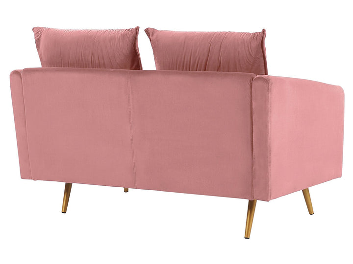 Maura 2 Seater Velvet Sofa Pink