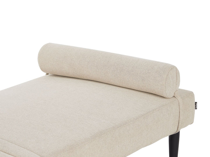 Mauriac Fabric Chaise Lounge Beige