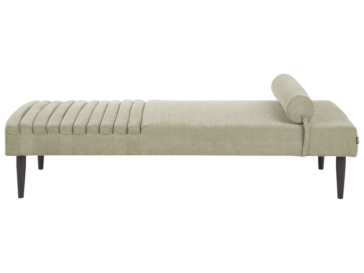 Mauriac Fabric Chaise Lounge Green