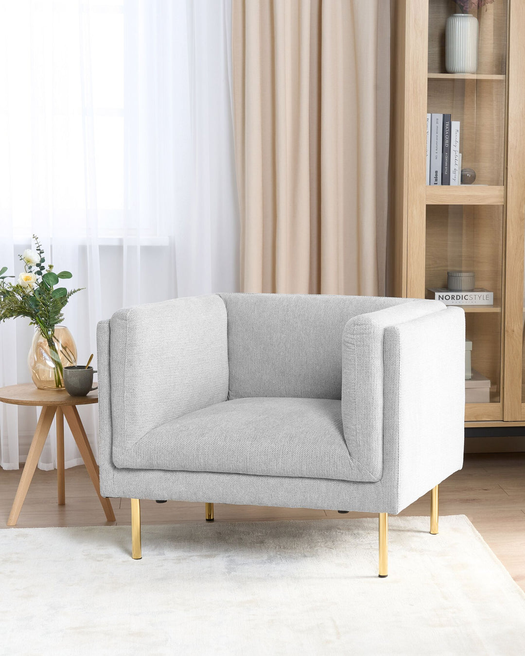 Moen Armchair Light Grey