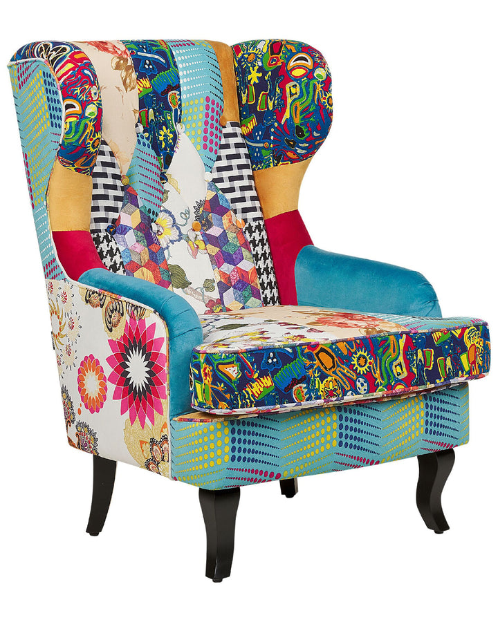 Molde Armchair Fuchsia Blue