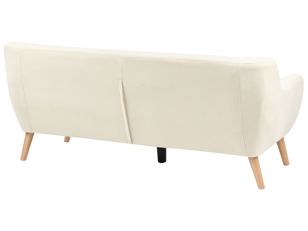 Motala 3 Seater Fabric Sofa Light Beige