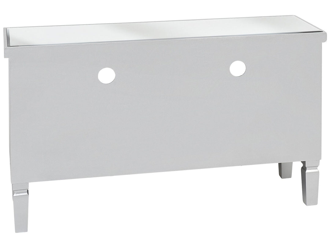 TV Stand Mirrored Silver Kyler
