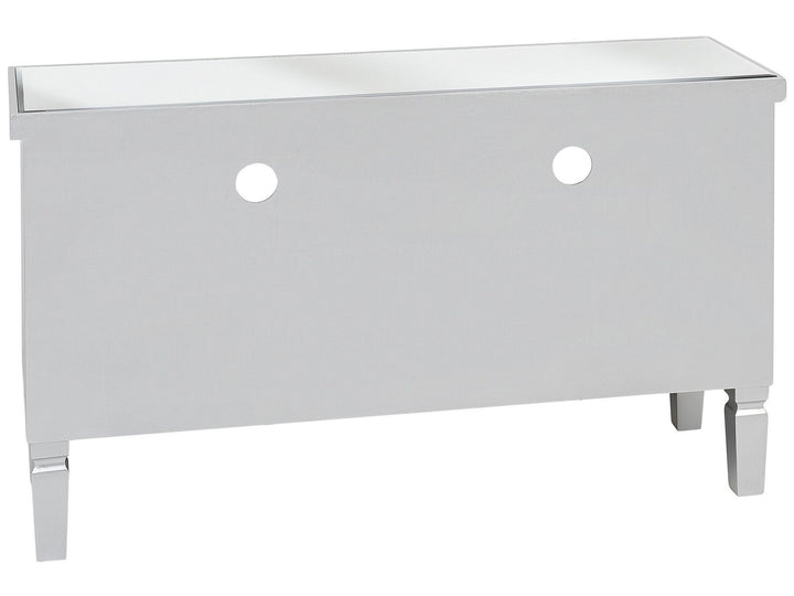 TV Stand Mirrored Silver Kyler