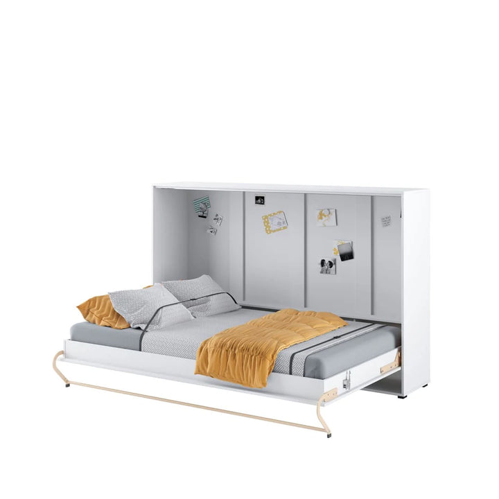 Kizer Horizontal Wall Bed Concept 120cm White Gloss CP-05