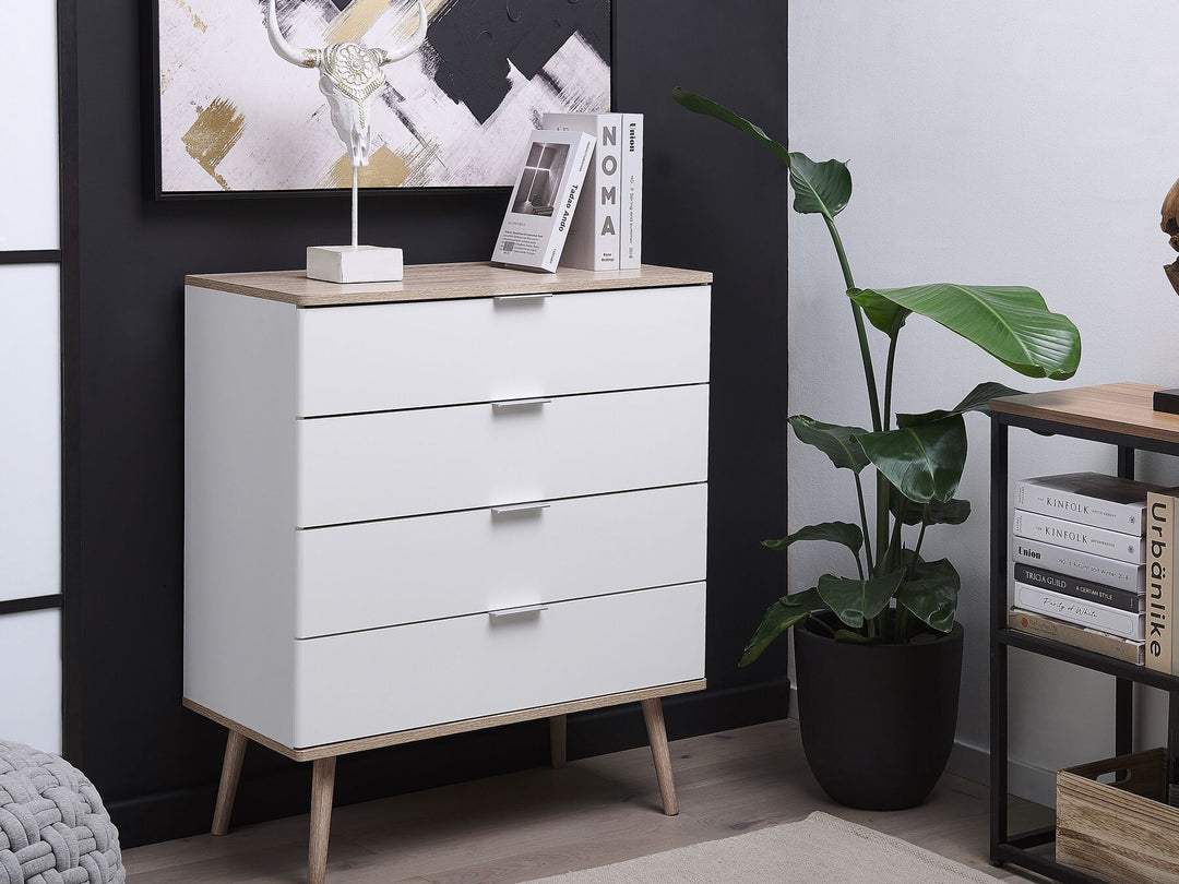 Walpi 4 Drawer Chest White