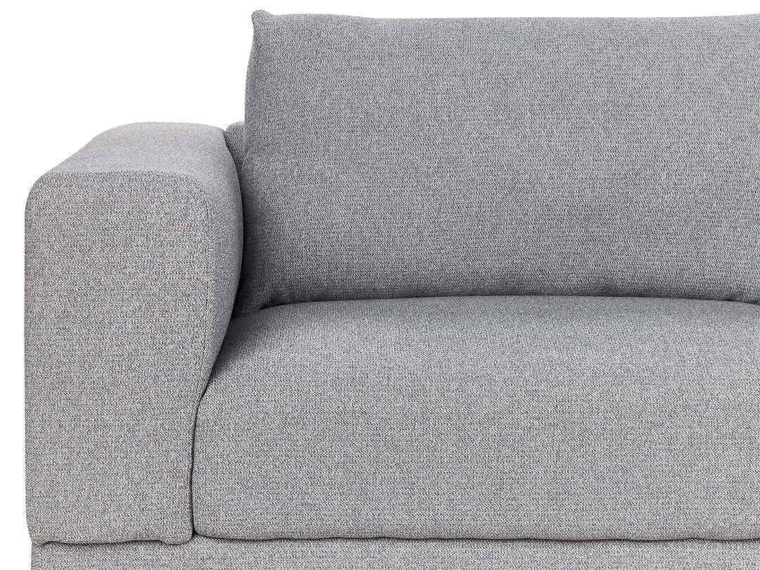 Nivala 3 Seater Fabric Sofa Grey