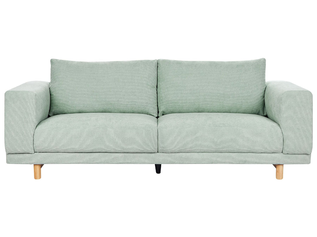 Nivala 3 Seater Jumbo Cord Sofa Mint Green