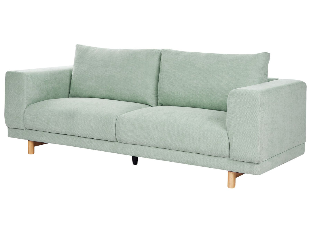 Nivala 3 Seater Jumbo Cord Sofa Mint Green