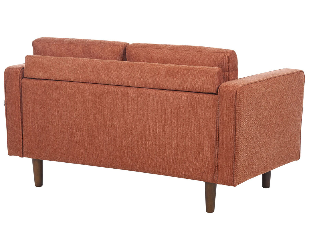 Nurmo 2 Seater Fabric Sofa Golden Brown