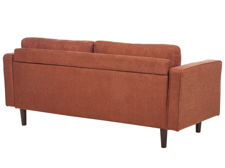 Nurmo 3 Seater Fabric Sofa Golden Brown